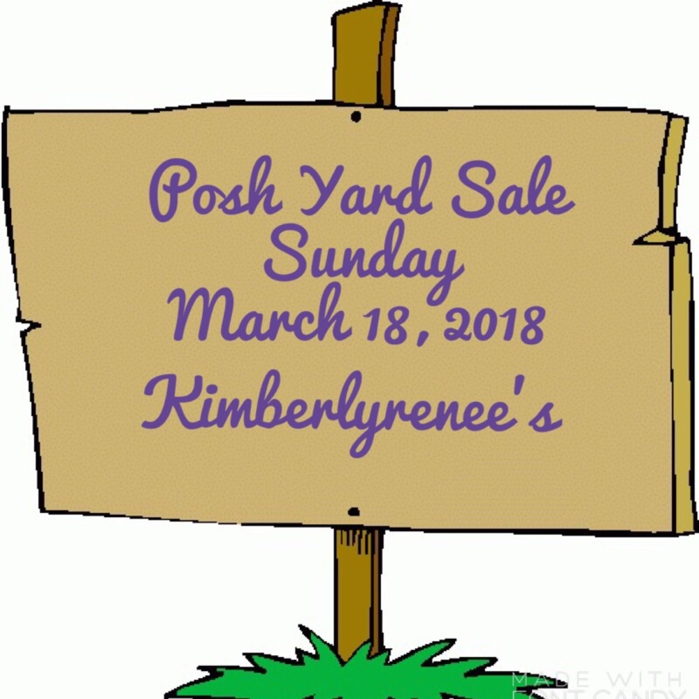 CLOSED 🌟⭐️⬇️BOGO YARD SALE FOR SUNDAY 3/18/2018